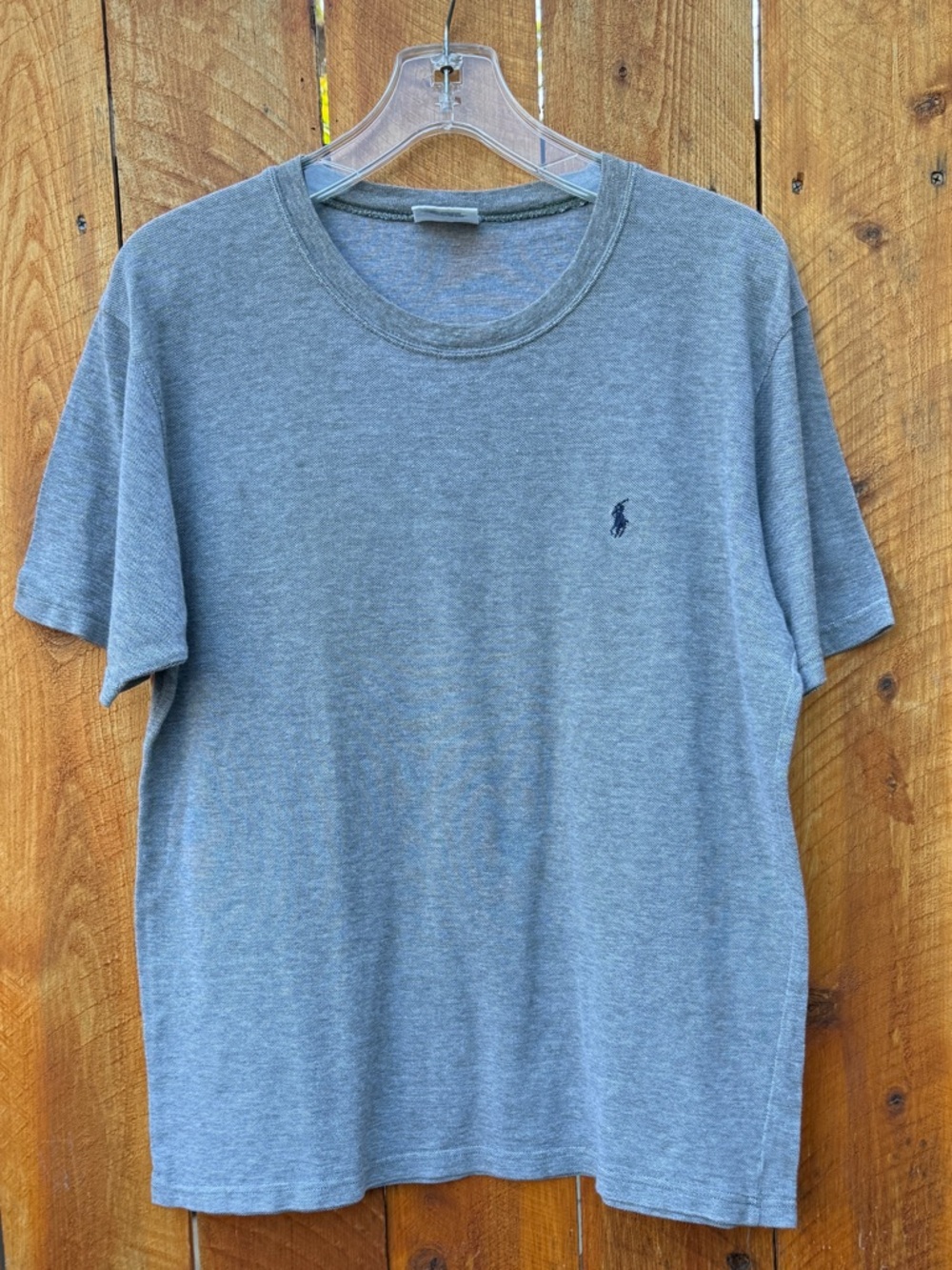 Polo by Ralph Lauren Heather Gray Short Sleeve Crewneck Tee - Medium